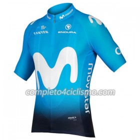 Maglia 2018 Movistar Team N001 Manica Corta